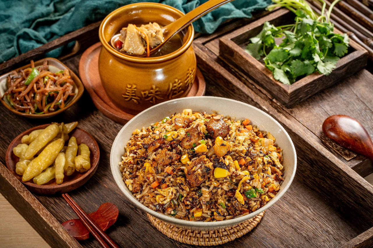 玉米牛肉蛋炒饭