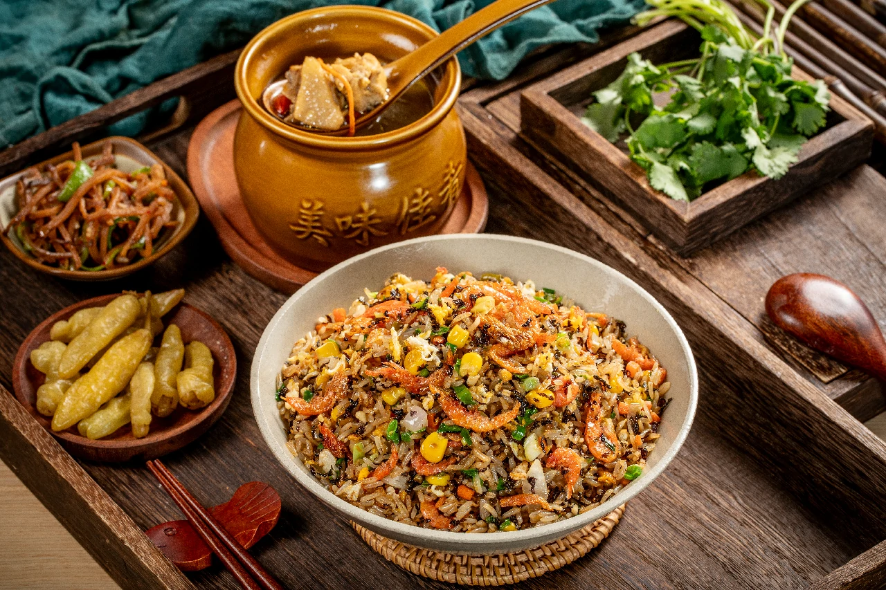 紫菜磷虾蛋炒饭